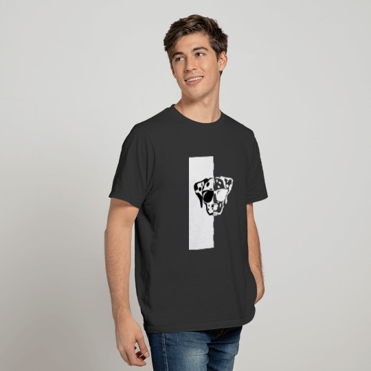 Black and white dog T Shirts