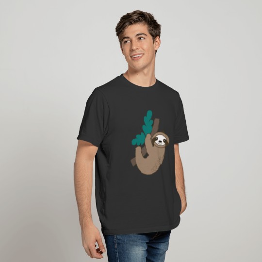Sloth Hanging on a Branch T-shirt