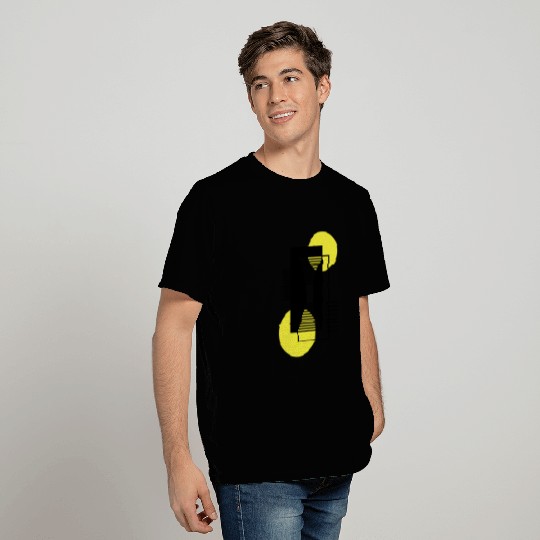 Pacman geometry optics T Shirts
