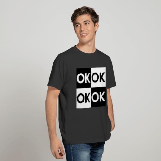 OK simple repeated T-shirt