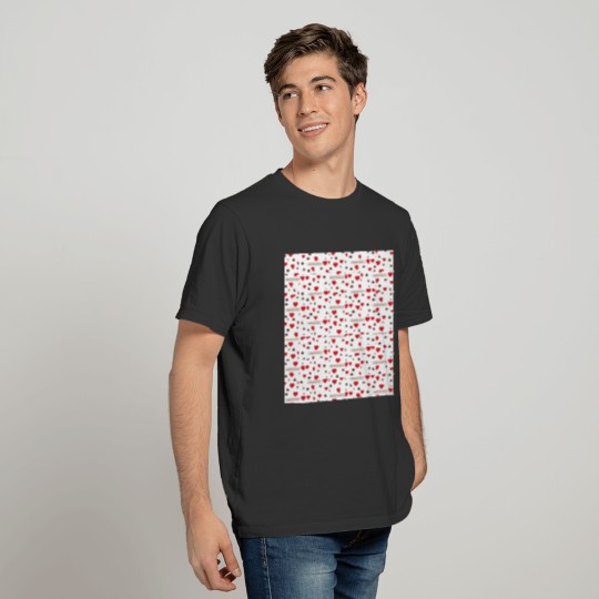 Chocolate Chips Love Obsessed Red Hearts Cocoa T Shirts