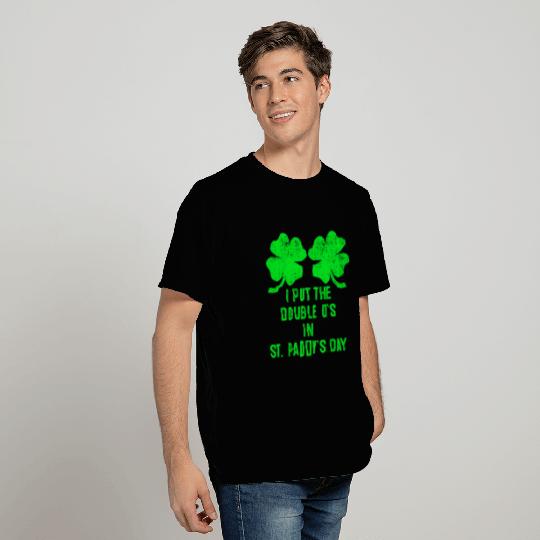 Shamrock Boobs Funny St Patricks Day Women T Shirts