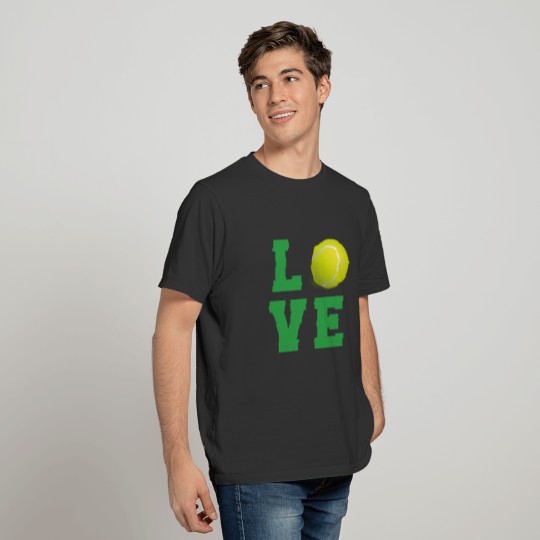 I LOVE TENNIS TENNIS LOVE T Shirts Tennis mom