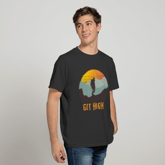 funny hiking shirt for climber & mountaineer T-shirt