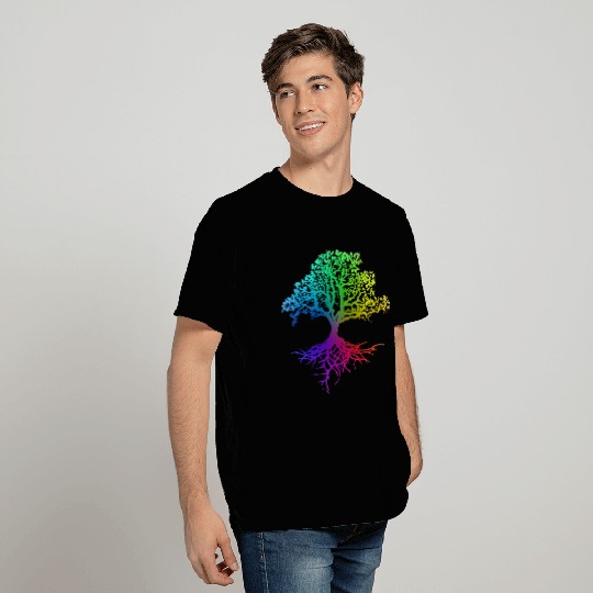 Rainbow Tree T Shirts