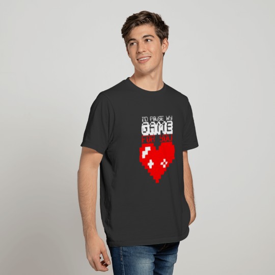 Video Game Gaming Valentines Day Gamer T-shirt