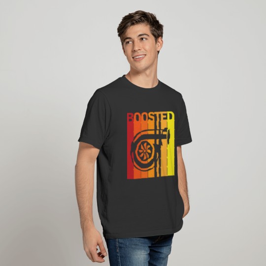 Boosted gift wagon carfans mechanic T-shirt