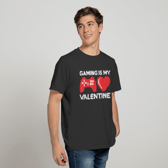 Valentines Day Gamer Funny Game Lover Men Kids Boy T Shirts