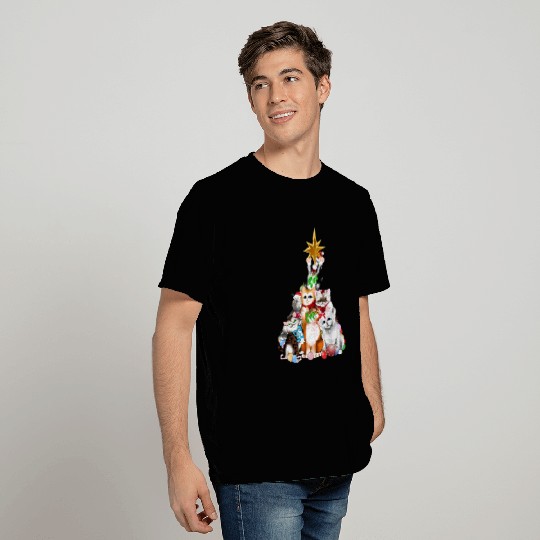 Christmas Tree Kittens T Shirts