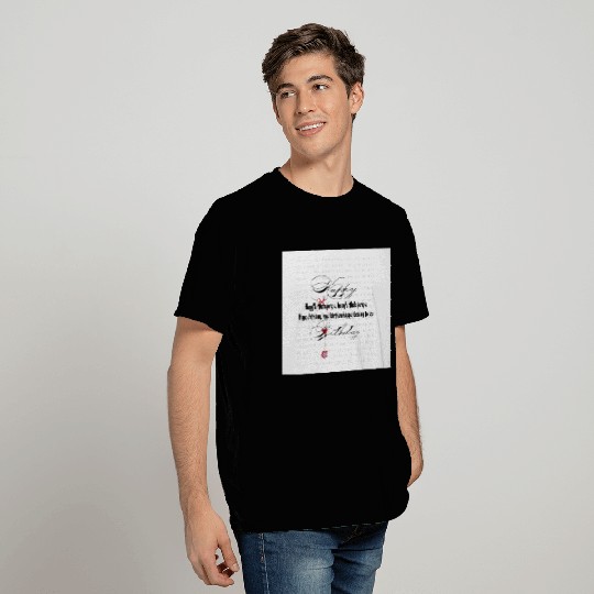 creative word art happy birthday T Shirts