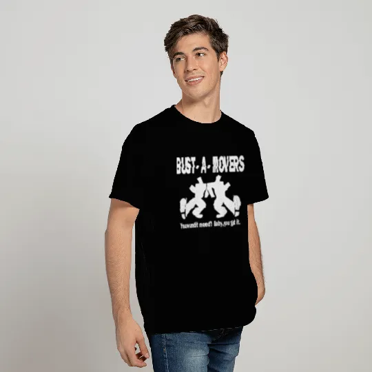 Bust-A-Movers Moving Company T Shirts Logo