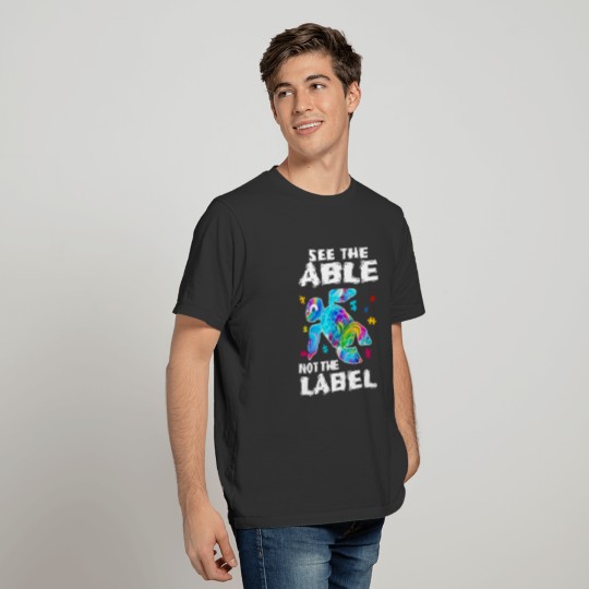 see the able not the label T-shirt