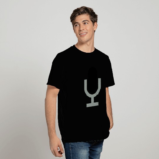 Icon Microphone Clipart T Shirts