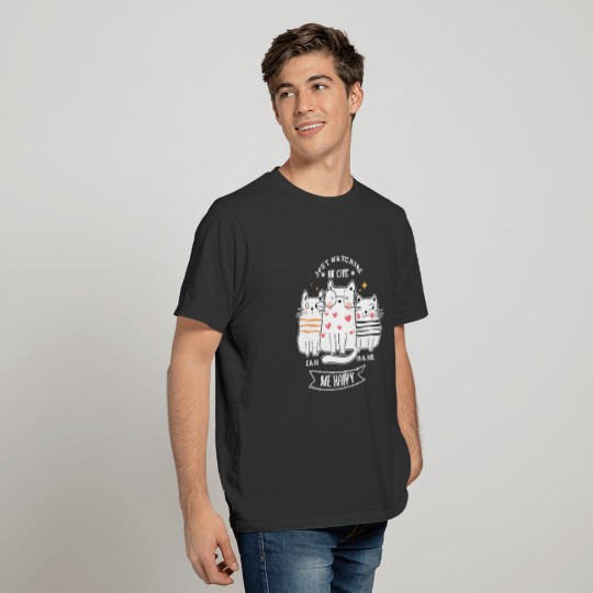Cats Gifts for a Cat Lover T-shirt