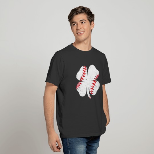 Baseball St Patricks Day Boys Men Catcher Pitcher T Shirts