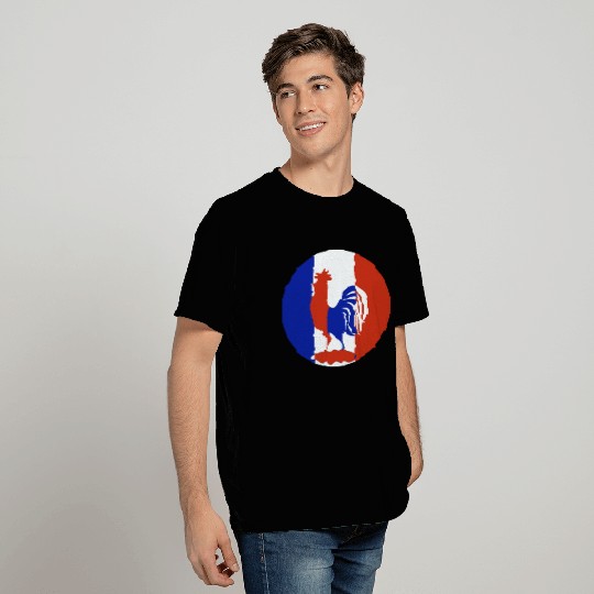 Flag France The rooster T Shirts