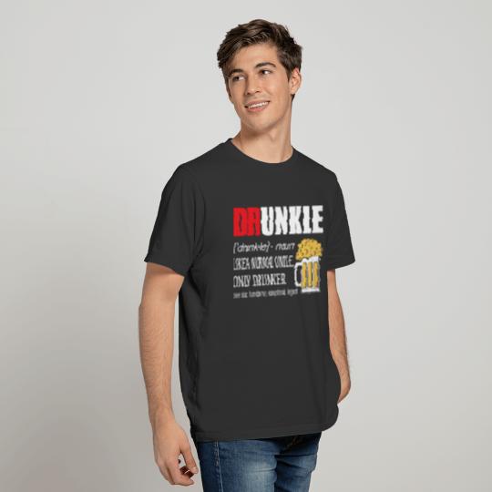 Druncle Like A Nomal Uncle, Only Drunker Funny T-shirt