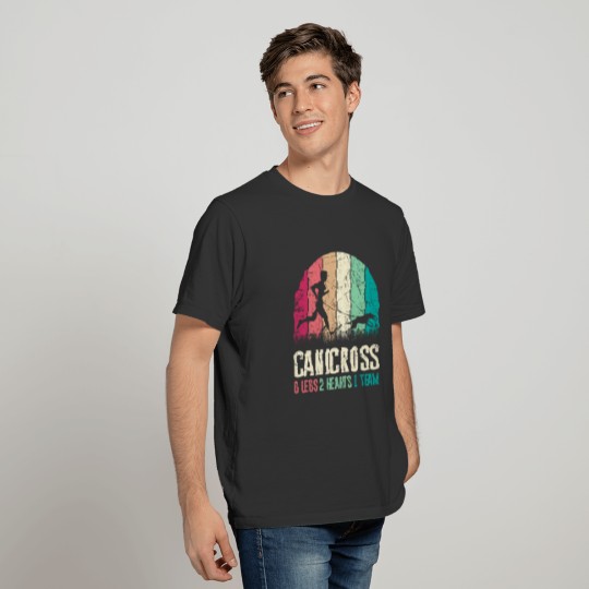 Canicross Running with Dog Running Gift T Shirts
