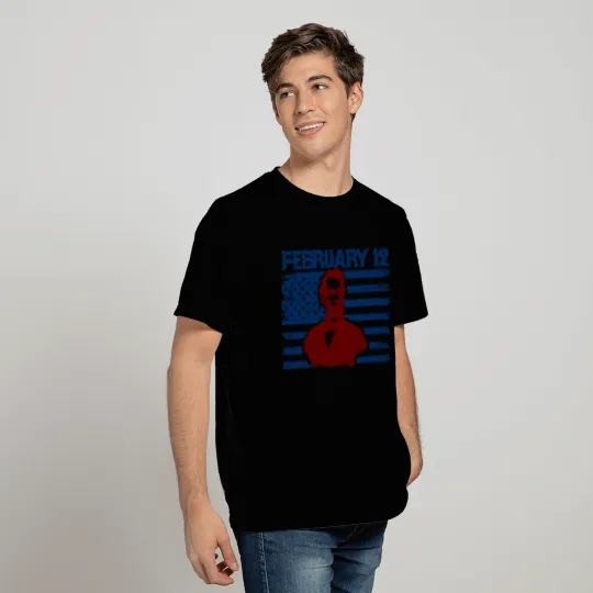Abraham Lincoln USA President Flagge T Shirts