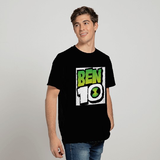 Ben 10 logo cosmic edition low pixellated T Shirts