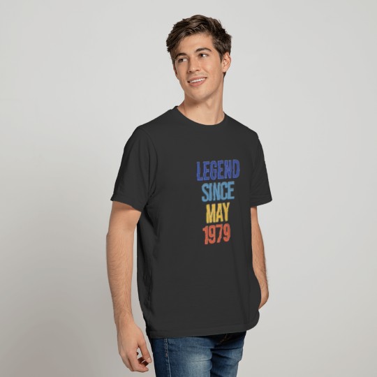 Legend Since May1979 42rd Birthday T-shirt