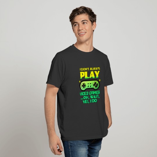 Gamer Game Controller Gaming Nerd Console Computer T-shirt