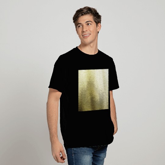 Champagne Brushed Metallic Texture T Shirts