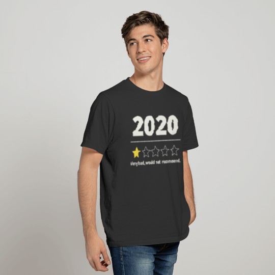 2020 Review Very Bad Would Not Recommend 1 Star Ra T-shirt