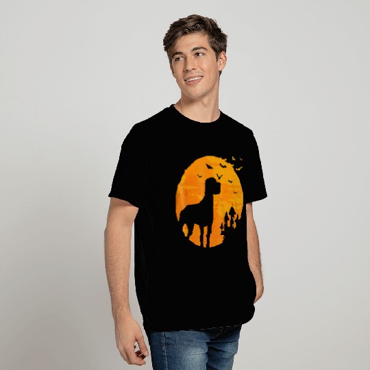 Great Dane Scary Halloween T Shirts