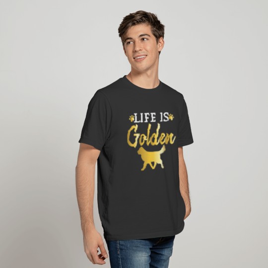 Love Golden Retriever Gift For Dog Owners T-shirt