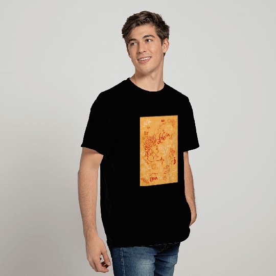 Libra Zodiac Design T Shirts