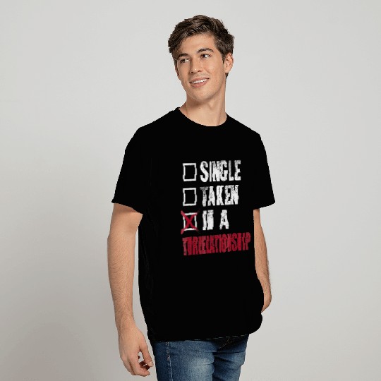 Polyamory T Throuple Relationship Status T Shirts