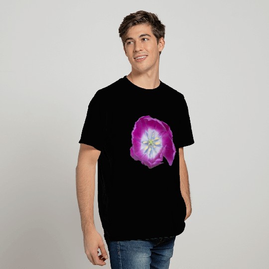 Purple Tulip Flower T Shirts