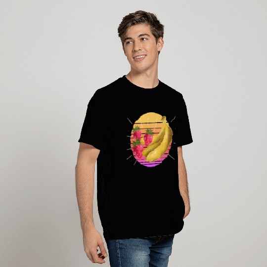 Strawberry Banana Sunset T Shirts