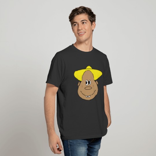 funny cute cartoon face T-Shirt T-shirt