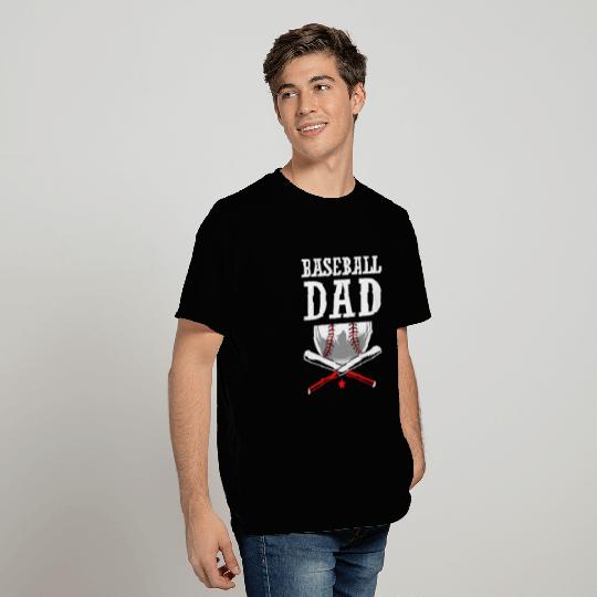 Fathers Day Baseball For Men Graphic Baseball Dad T Shirts
