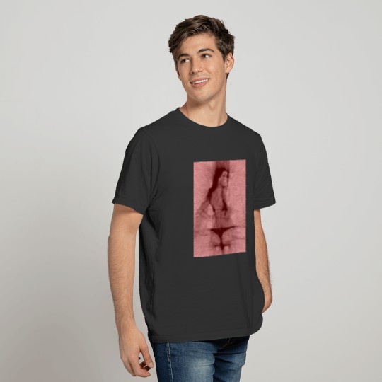 Close the door and come to me.. sexy naked girl T-shirt