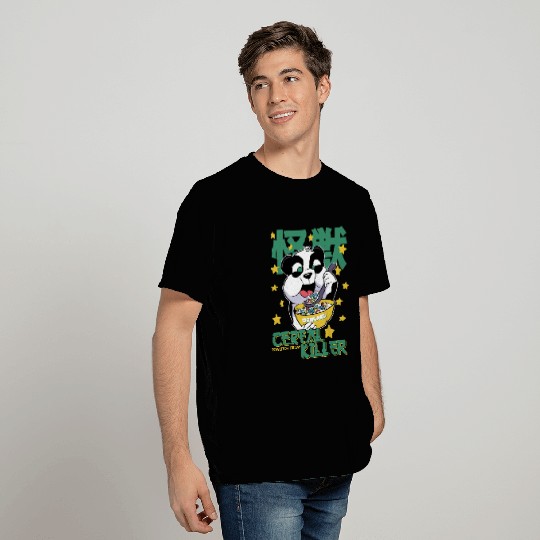 Cereal Killer Panda Flakes T Shirts