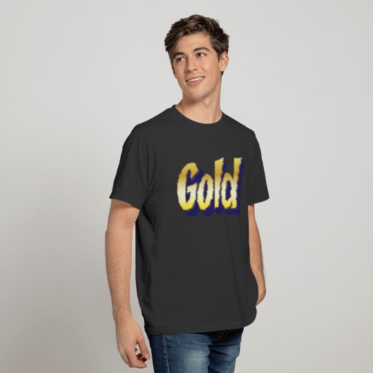 gold T-shirt