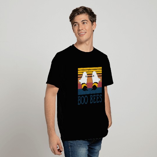 Boo Bees Retro Halloween T Shirts