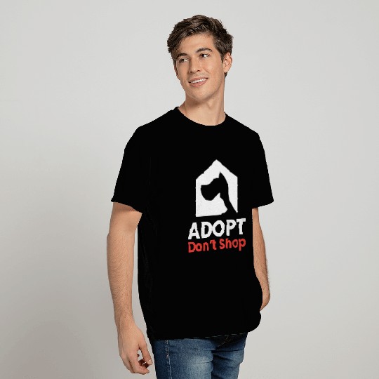 Adopt - dont shop I Tierretter T Shirts