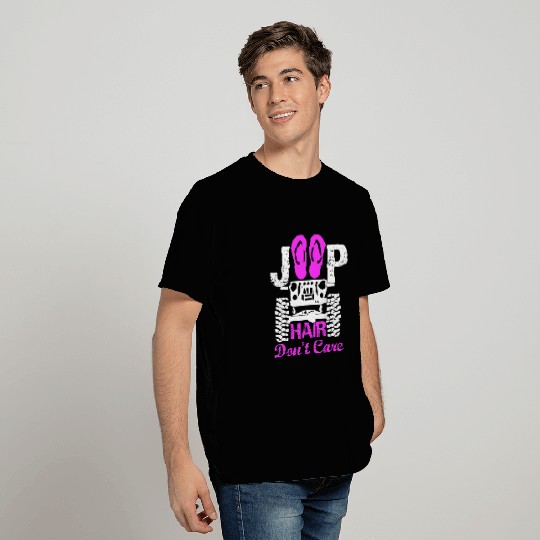 Jeep Hair Don't Care T Shirts