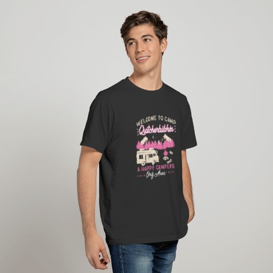 Camping Motorhome Campfire Welcome T-shirt