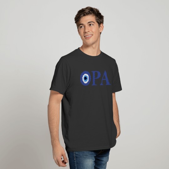 OPA Nazar Charm Spiritual Protection Nazar Eye T-shirt