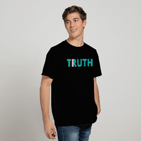 I in Truth Single Word Design Self Reflective T Shirts