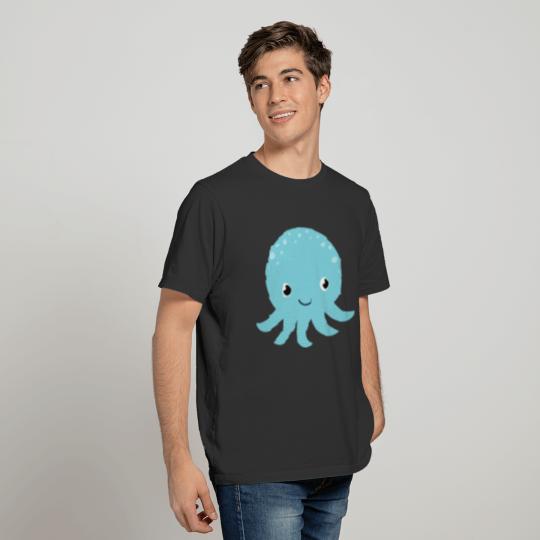 Baby Child Blue Octopus T-shirt