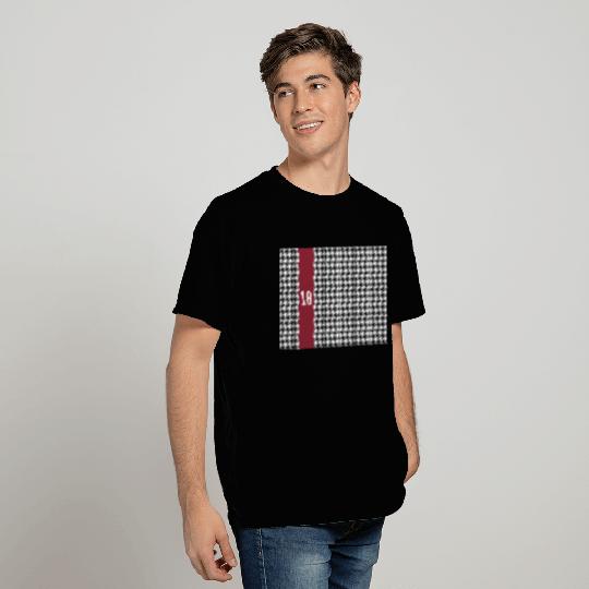 Albm Houndstooth Crimson 18 T Shirts