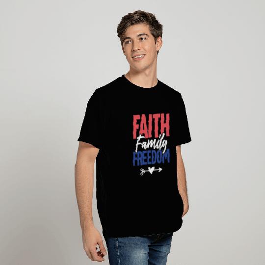 faith family freedom T Shirts