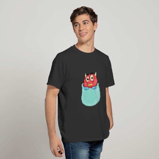 Marsupium Red Monster T-shirt