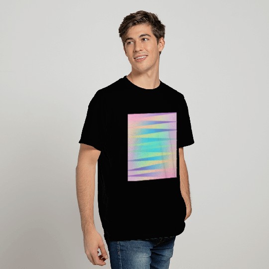 Pastel Rainbow Reciprocal Gradient T Shirts